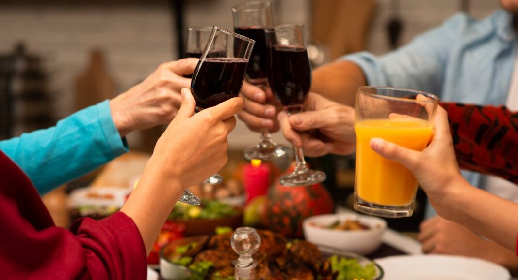 Holiday Guests Toast