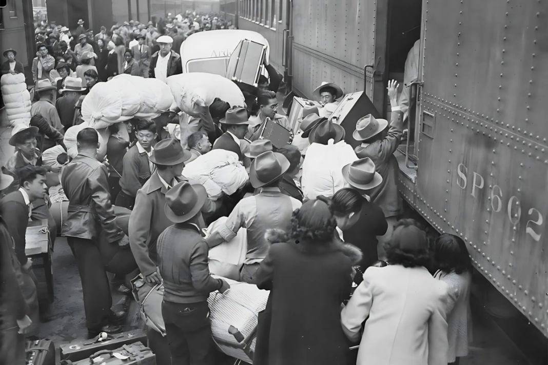japanese internment trains