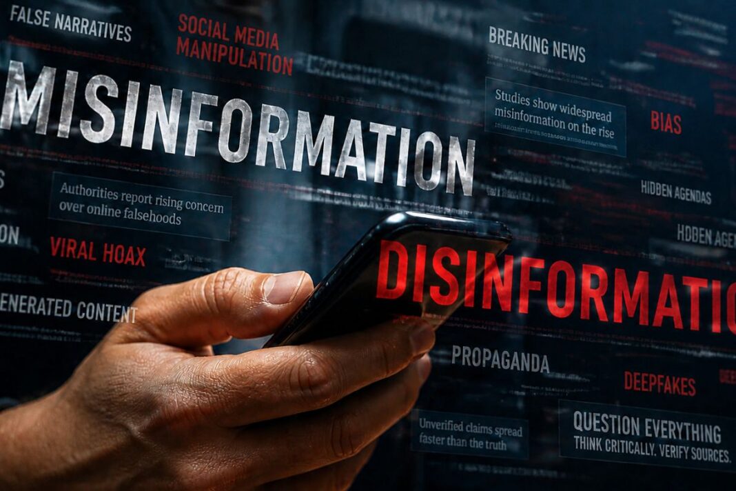 AI has become a critical player in the voting process, accelerating the rapid spread of misinformation and disinformation. Canva AI generated image.